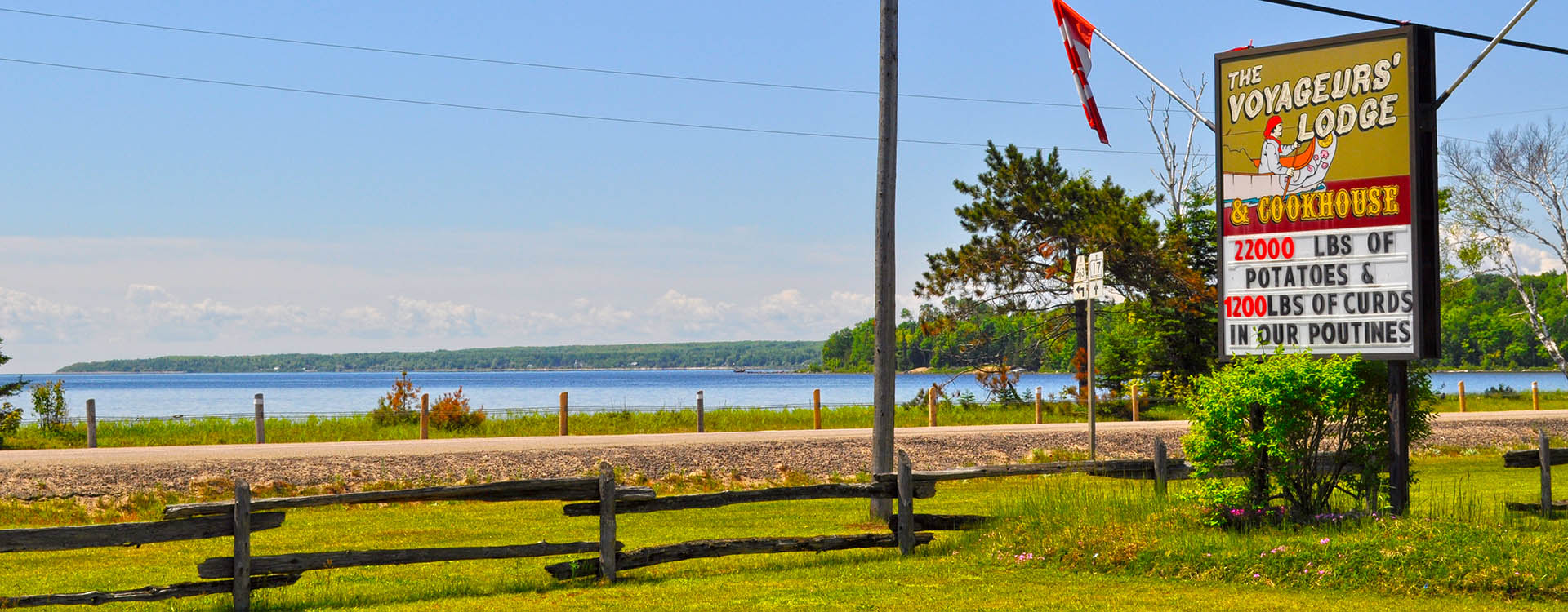 Voyageurs' Lodge & Cookhouse Batchawana Bay, Ontario Canada