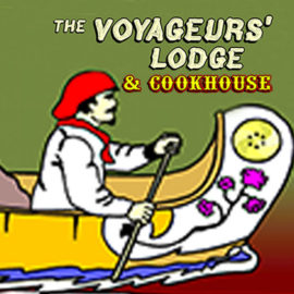 Chambre avec deux lits doubles — Voyageurs’ Lodge – Voyageurs’ Lodge